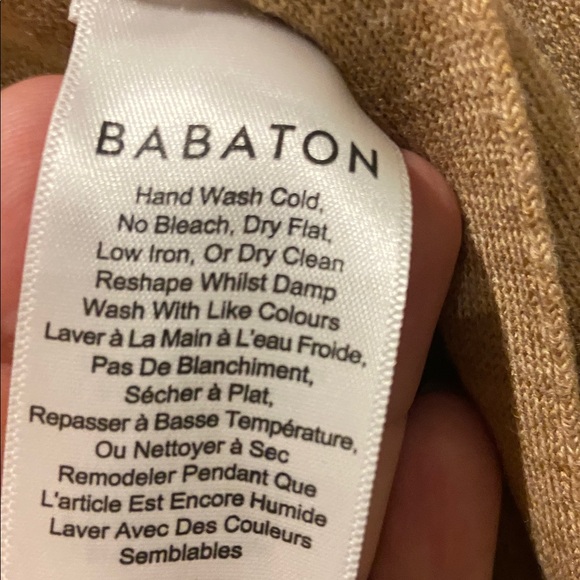 Babaton Kirby Merino Wool Blend Cardigan Sweater - Picture 13 of 15